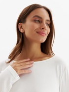 Пижама женская (лонгслив, брюки) MINAKU: Home collection, размер 50, цвет экрю, тёмно-бежевый - Фото 11