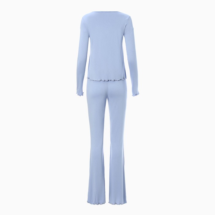 Комплект (джемпер,брюки) женский MINAKU, цвет голубой р-р 42 - фото 1909361285