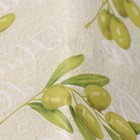 Клеёнка на стол Доляна «Олива», на нетканой основе, ширина 137 см, толщина 0,2 мм, рулон 20 м - Фото 4