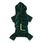 Комбинезон "Дракоша" с капюшоном, размер XS (ДС 20 см, ОГ 30 см, ОШ 20 см), зелёный - Фото 9