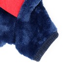 Комбинезон «Акула», с капюшоном, размер S, ДС 25 см, ОГ 35 см, ОШ 25 см, синий - Фото 10