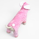 Комбинезон «Зайка», с капюшоном, размер 2XL, ДС 45 см, ОШ 45 см, ОГ 55 см, розовый - Фото 5