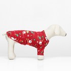 Кофта новогодняя для животных «Подарки», размер S, красный (ДС 25, ОГ 35 см) - Фото 3