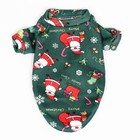 Кофта новогодняя для животных «Подарки», размер M, зеленый (ДС 30, ОШ 26, ОГ 38 см) - Фото 8