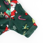 Кофта новогодняя для животных «Подарки», размер M, зеленый (ДС 30, ОШ 26, ОГ 38 см) - Фото 9