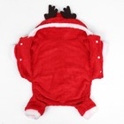 Новогодний костюм "Олень", XXL (ДС 40, ОГ 52 см), красный - фото 8825235