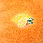 Свитер "Мандарин", велюр, размер  S (ДС 25, ОШ 24, ОГ 35 см), оранжевый - Фото 5