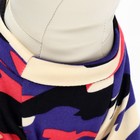 Толстовка "Камуфляж", размер S (ДС 25, ОШ 25, ОГ 35 см), фиолетовый - фото 24266378