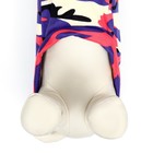 Толстовка "Камуфляж", размер S (ДС 25, ОШ 25, ОГ 35 см), фиолетовый - фото 24266379