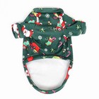 Кофта новогодняя для животных «Подарки», размер XS, зелёный (ДС 20, ОШ 22, ОГ 30 см) - Фото 7