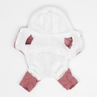 Комбинезон "Малыш", размер XS (ДС 20 см, ОГ 30 см, ОШ 20 см), розовый - Фото 10