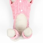 Комбинезон Love, размер XL, ДС 40 см, ОГ 50 см, ОШ 40 см, розовый - Фото 6