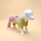 Комбинезон Love, размер 2XL, ДС 45 см, ОГ 55 см, ОШ 45 см, зелёный, розовый - Фото 1