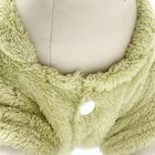 Комбинезон Love, размер 2XL, ДС 45 см, ОГ 55 см, ОШ 45 см, зелёный, розовый - Фото 4