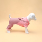 Комбинезон Love, размер 2XL, ДС 45 см, ОГ 55 см, ОШ 45 см, розовый - Фото 3