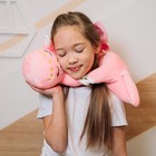 Подушка - подголовник для путешествий «Котик», мягкая игрушка, 70 см - Фото 7