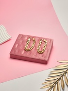 Подставка под кулоны QF, цепи, 22 крючка, 15×20×4.5 см, розовая - Фото 2