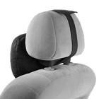 Подушка на подголовник, Premium MB, 28×22 см, черная - Фото 2