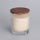 Свеча из соевого воска в стакане с деревянным фитилем и крышкой "Марокканский апельсин", 110 - Фото 5