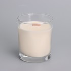 Свеча из соевого воска в стакане с деревянным фитилем и крышкой "Горная лаванда", 110 гр - Фото 3