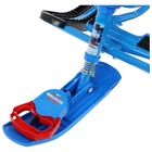 Снегокат «Ника-джамп» с гонщиком, синий, СНД1/Г Nika Kids - Фото 8