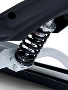 Снегокат Snowpatrol 2, со спинкой, с фонариком, белый, чёрный, SND4/2 Nika Kids - Фото 7