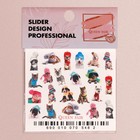 Слайдер - дизайн для ногтей «Животные в шапочках», разноцветные - Фото 2