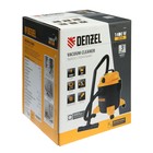 Строительный пылесос Denzel LVC20, 1400 Вт, 20 л, шланг 3 м, розетка с автосинхронизацией - фото 24598674