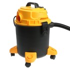 Строительный пылесос Denzel LVC20, 1400 Вт, 20 л, шланг 3 м, розетка с автосинхронизацией - фото 24598656