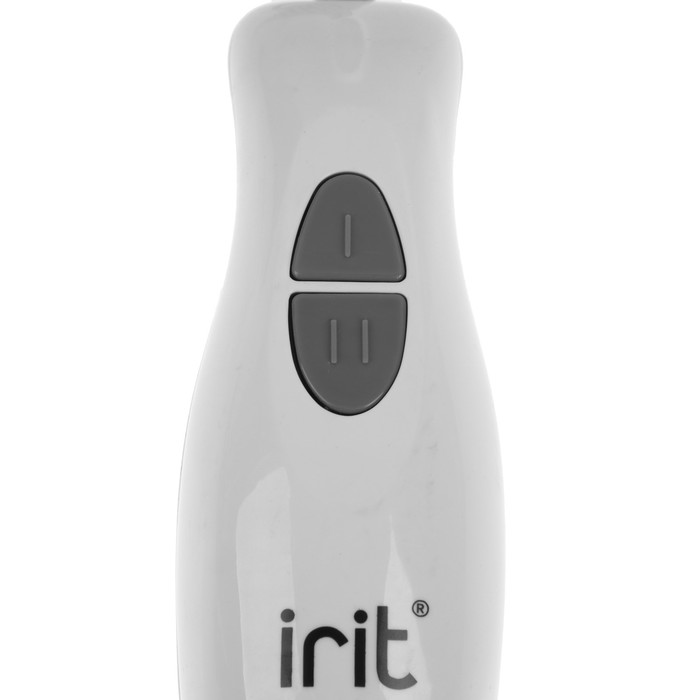 Блендер Irit IR-5518, погружной, 600 Вт, 2 скорости, белый