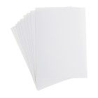 Набор для детского творчества А4, 10 листов картон белый мелованный +10 листов картон цветной мелованный + 10 листов бумага цветная , в папке - фото 7835057