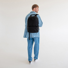 Рюкзак мужской на молнии TEXTURA, цвет чёрный - Фото 7