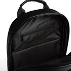 Рюкзак мужской на молнии TEXTURA, цвет чёрный - Фото 5