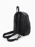 Рюкзак женский городской TEXTURA, на молнии, с карманом, размер 31×10×25 см, чёрный - Фото 6