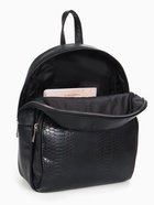 Рюкзак женский городской TEXTURA, на молнии, с карманом, размер 31×10×25 см, чёрный - Фото 5