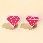 Серьги детские «Будь в тренде» гвоздики - Фото 3