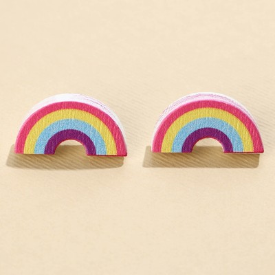 Серьги детские Meow, гвоздики