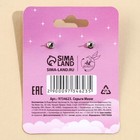 Серьги детские Meow, гвоздики - Фото 6