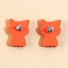 Серьги детские Magical Girl, гвоздики - Фото 4