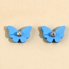 Серьги «Бабочка» гвоздики - Фото 4