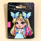 Серьги «Бабочка» гвоздики - Фото 5