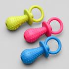 Игрушка жевательная "Соска", TPR, 9,5 см, микс цветов - Фото 2