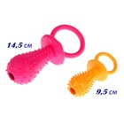 Игрушка жевательная "Соска", TPR, 9,5 см, микс цветов - Фото 4