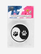 Термоаппликация «Инь-Ян», 6×6 см, чёрно-белая 9878540 - фото 319819536