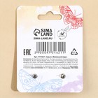 Серьги детские «Маленькой леди», гвоздики - Фото 6