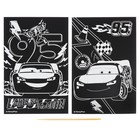 Гравюра детская, 2 штуки, со стекой, Тачки - фото 25279505