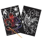 Гравюра детская «Человек-паук», набор 2 шт., 10×15 см - Фото 2