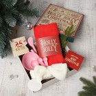Набор подарочный Holly Jolly полотенце и акс - фото 1732520