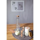 Банка для хранения сыпучих продуктов BellaTenero «Эко», 200 мл, 5.5×10.5 см, с бамбуковой крышкой, стекло - Фото 6