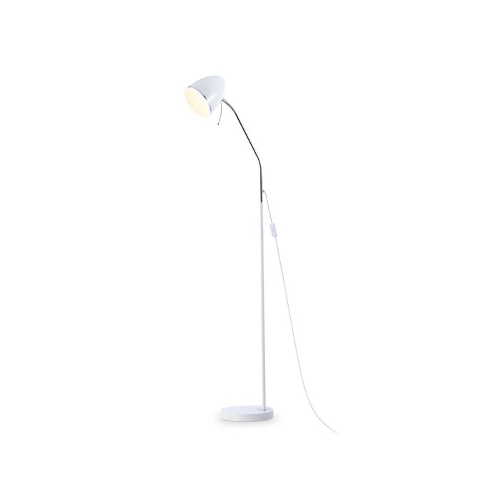 Светильник напольный с выключателем на проводе Ambrella light, Floor, TR97680, E27, цвет белый - Фото 1